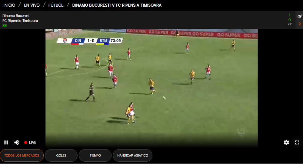 Fútbol por streaming 888 Sport